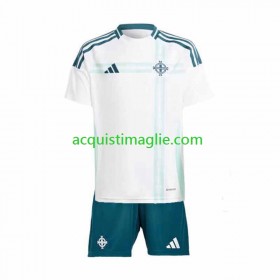 Divisa di Calcio Irlanda Del Nord Bambino Trasferta 2024